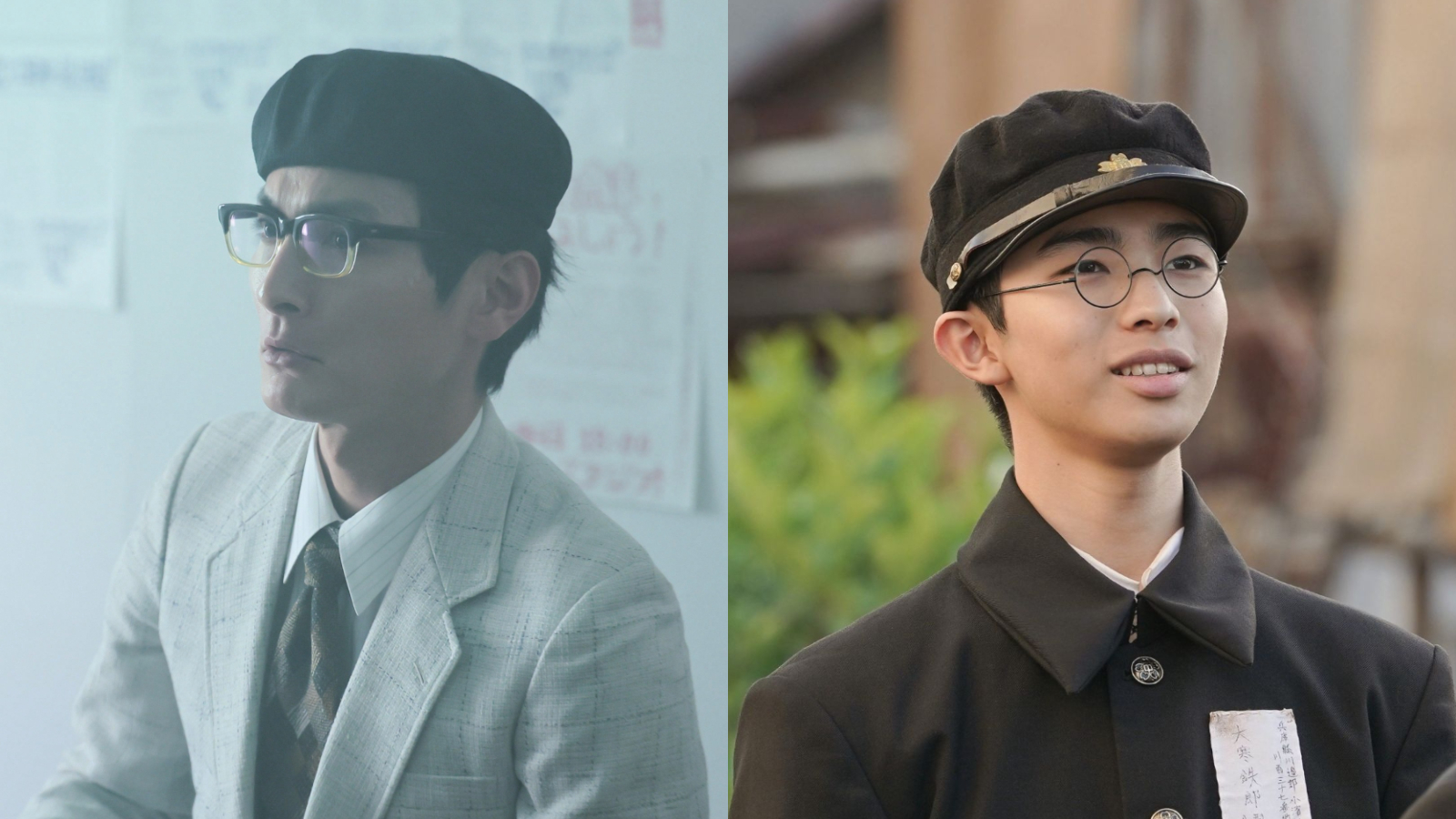 高良健吾と原田琥之佑の写真