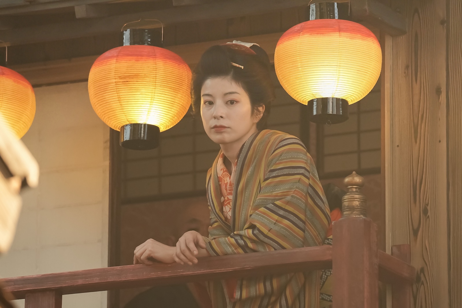 連続テレビ小説『ばけばけ』に出演するさとうほなみ